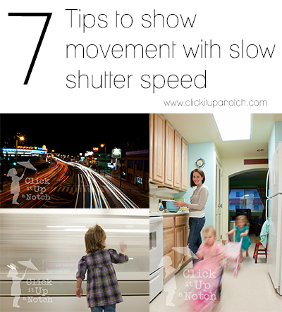 What are five tips for slow shutter speed in photography?