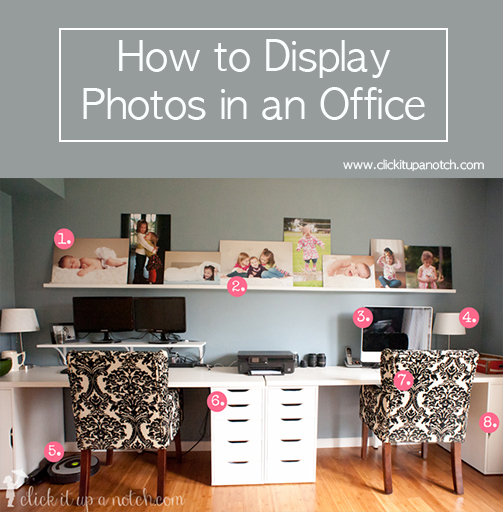 How to display photos in an office
