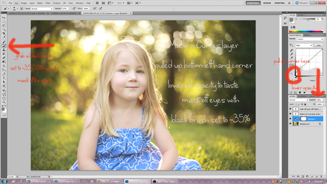 photoshop editing: matte processing via click it up a notch