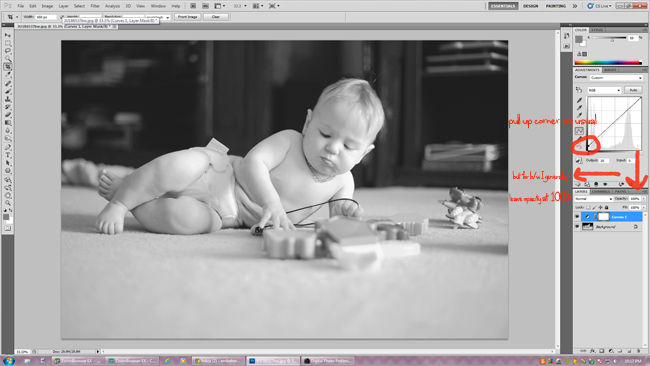 photoshop editing: matte processing via click it up a notch
