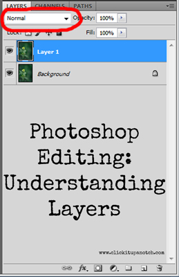 Photoshop Editing: Understanding Layers by Kim Young via Click it Up a Notch