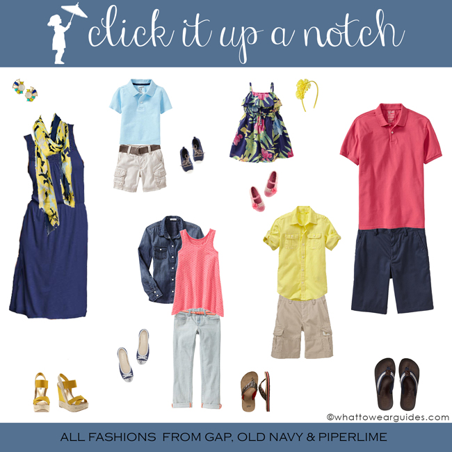 What to Wear in Family Photos - August 2013