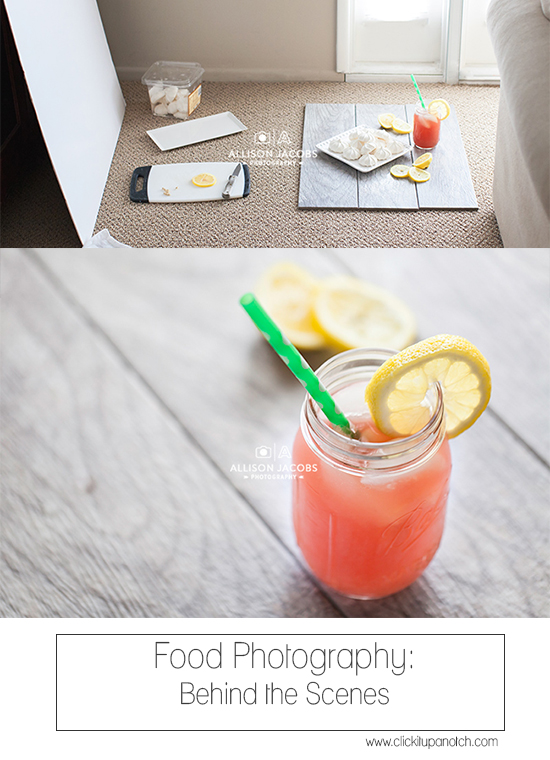 Food photography - Behind the Scenes via Click it Up a Notch