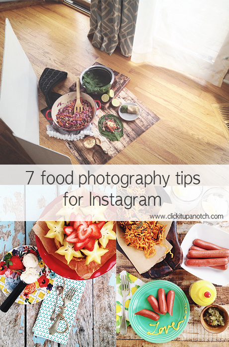 Food photography - 7 tips for Instagram via Click it Up a Notch