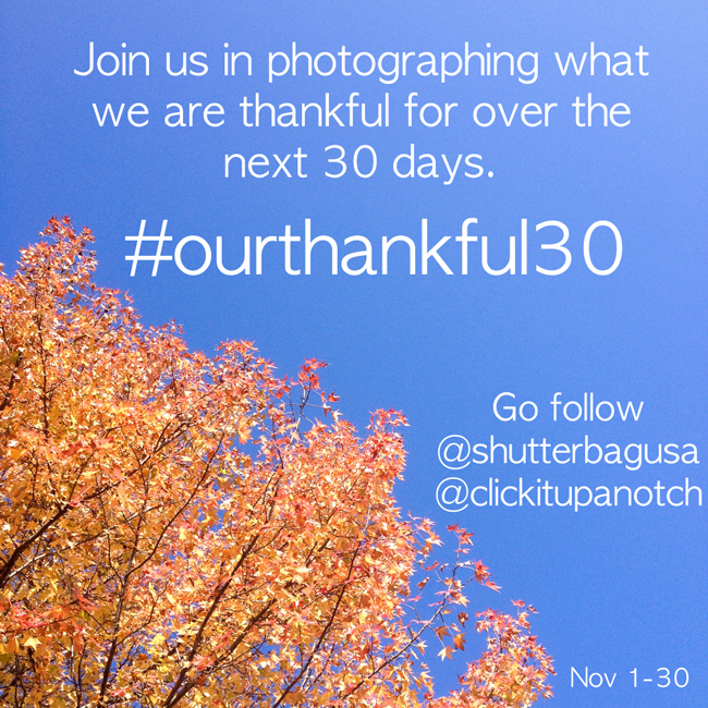 Ourthankful30 challenge