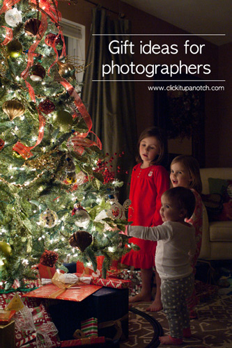 Gift ideas for photographers via Click it Up a Notch
