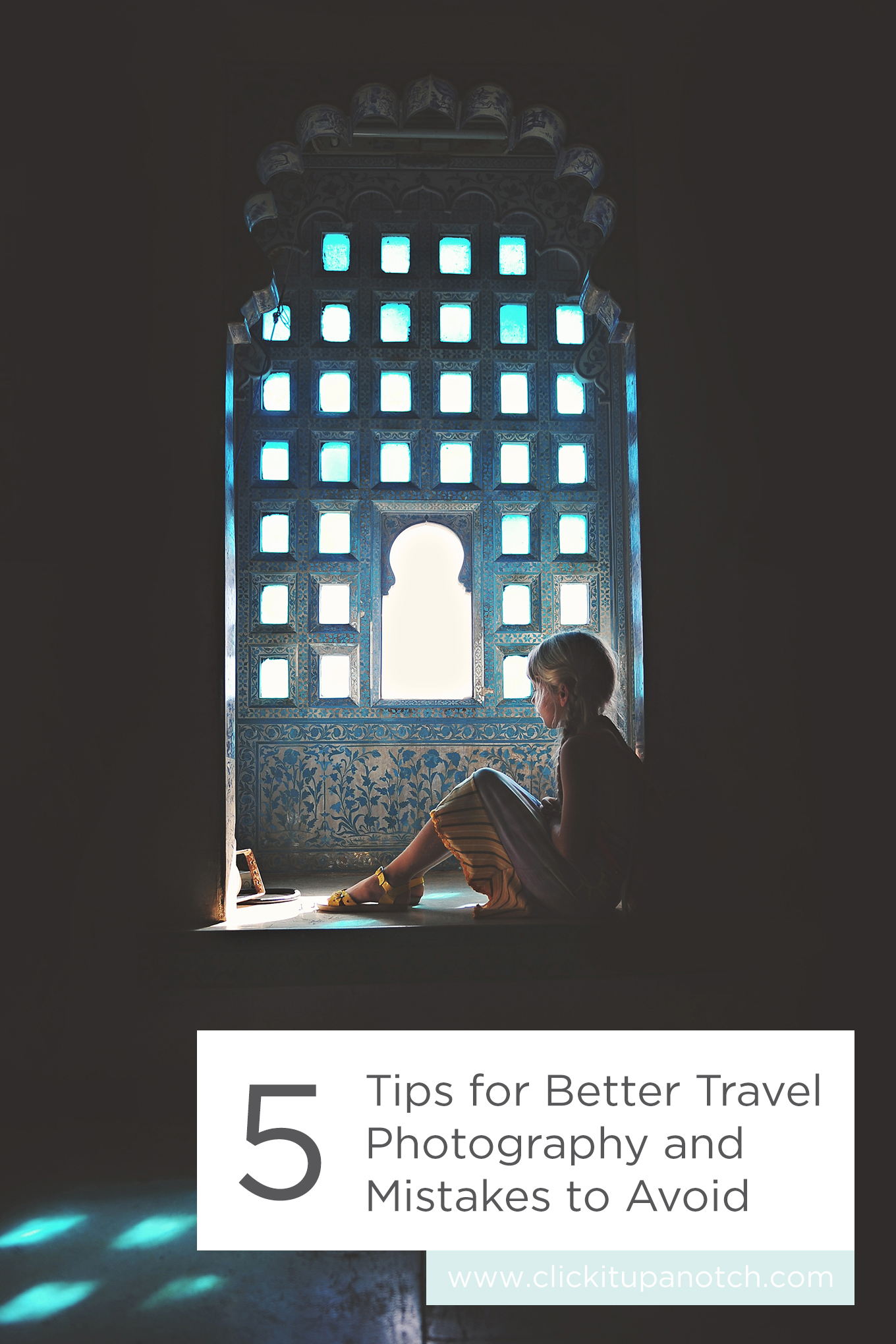 These tips are going to come in handy on our family trip! I love that she added her own mistakes to avoid. Read - "5 Tips for Better Travel Photography and Mistakes to Avoid"