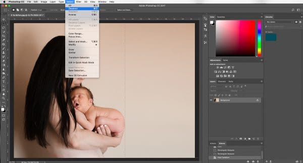 How To Extend Background In Photoshop 2021