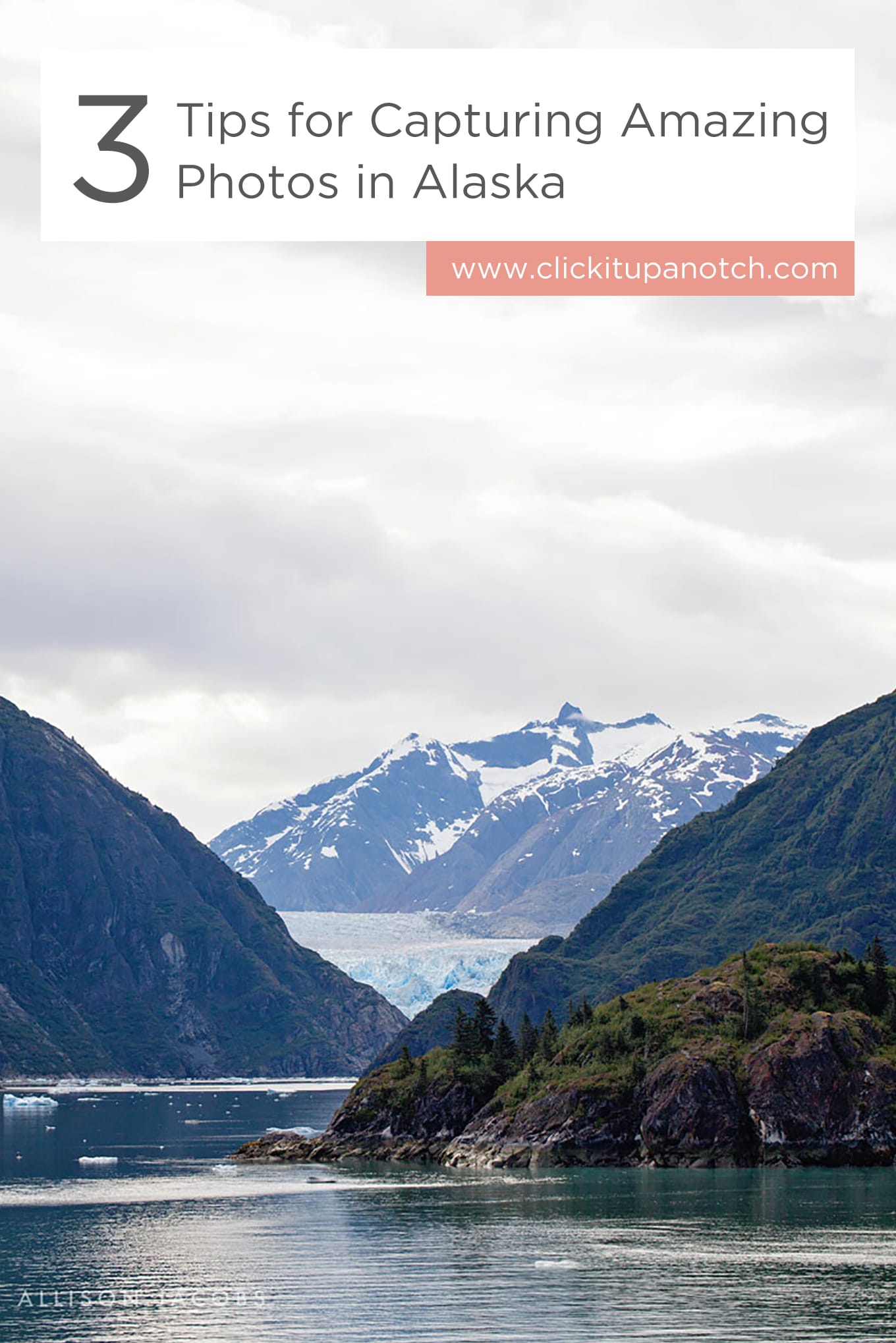 This is a great post if you're planning on capturing Alaska from a cruise ship. Read - "3 Tips for Capturing Amazing Photos in Alaska"