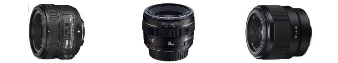 Gray spherical lens Nikon 50mm 1.8  best gifts for photographers.